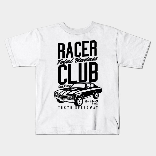 Racer Club Kids T-Shirt by Z1